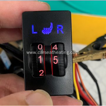 Seat heating middle size dual dial alloy wire